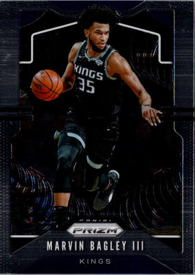 2019 Panini Prizm Prizms Blue Marvin Bagley III #121