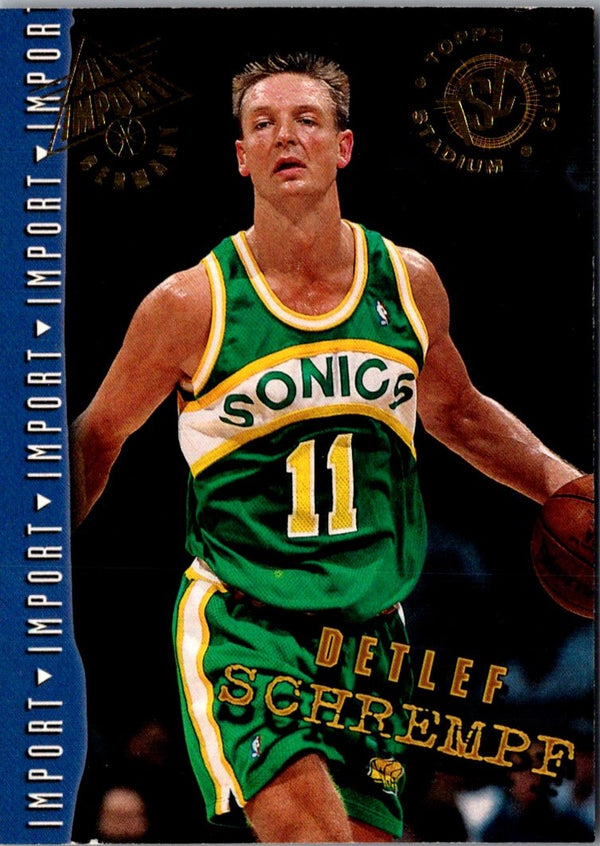 1994 Stadium Club 1st Day Issue Detlef Schrempf #254