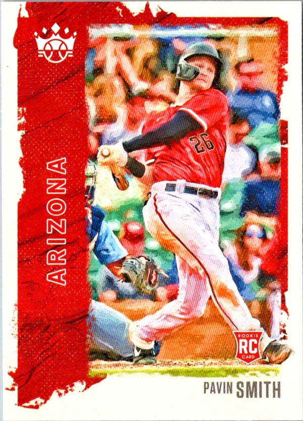 2021 Panini Diamond Kings Red Frame Pavin Smith #32