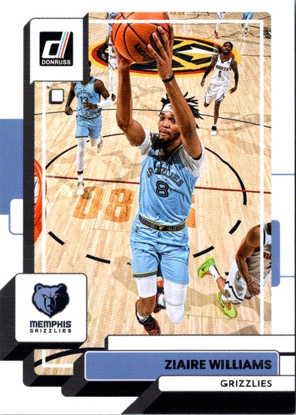 2022 Donruss Ziaire Williams #160