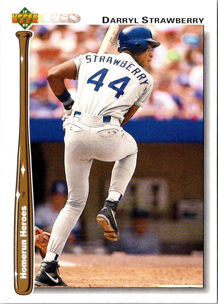 1992 Upper Deck Home Run Heroes Darryl Strawberry