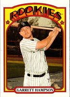 2021 Topps Heritage Red Garrett Hampson #221