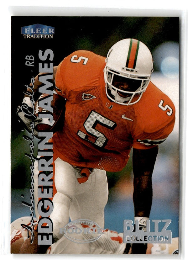 1999 Fleer Tradition Edgerrin James #277 Rookie