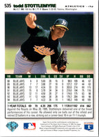 1995 Collector's Choice Todd Stottlemyre #535