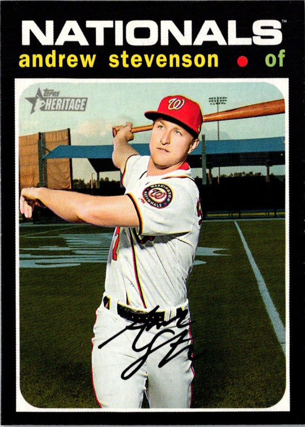 2020 Topps Heritage Andrew Stevenson #171