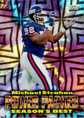1999 Topps Season's Best Michael Strahan #SB18