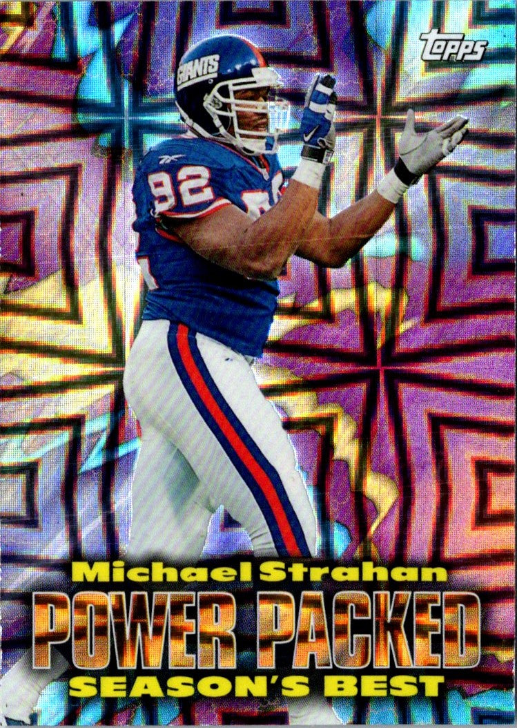 1999 Topps Season's Best Michael Strahan