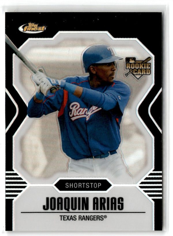 2007 Finest Refractors Black Joaquin Arias #139 35/99
