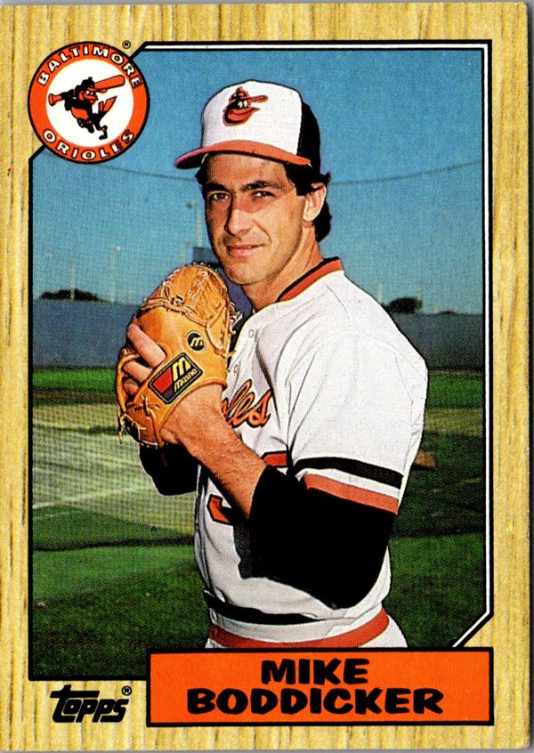 1987 Topps Mike Boddicker #455