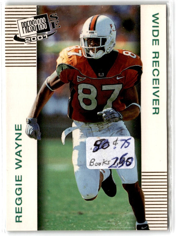 2001 Press Pass SE Gold Reggie Wayne #26