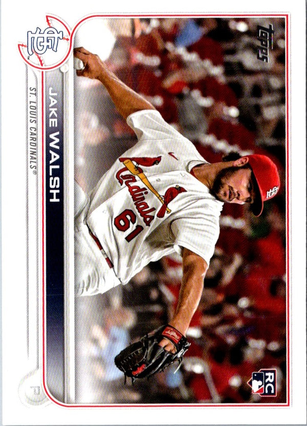 2022 Topps Update Jake Walsh #US306 Rookie