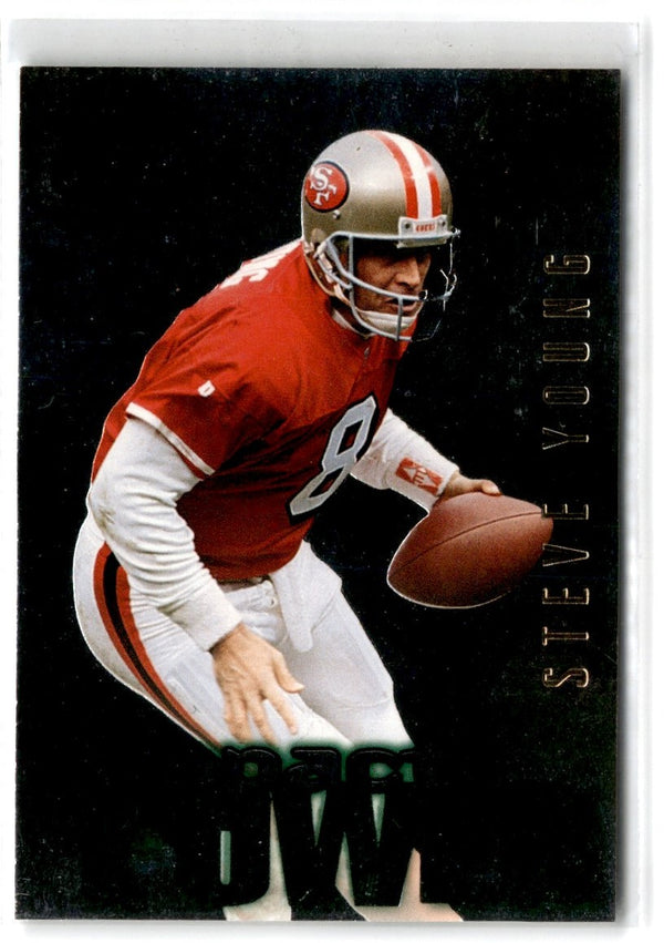 1995 SkyBox Impact Power Steve Young #IP18