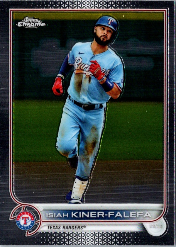 2022 Topps Chrome Isiah Kiner-Falefa #192