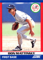 1991 Score 100 Superstars Don Mattingly #23