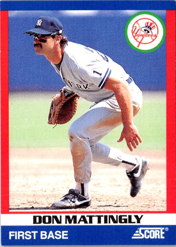 1991 Score 100 Superstars Don Mattingly #23