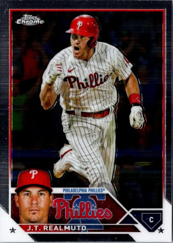 2023 Topps Chrome J.T. Realmuto #30