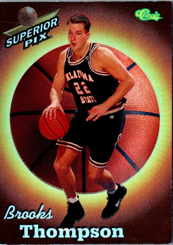 1995 Classic Superior Pix Brooks Thompson #26