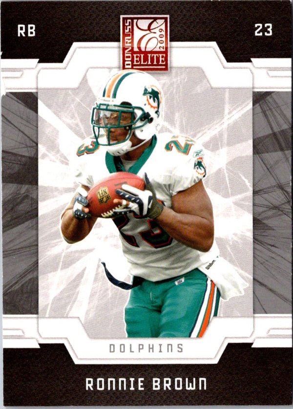 2009 Donruss Elite Retail Ronnie Brown #52