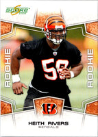 2008 Score Keith Rivers #339 Rookie