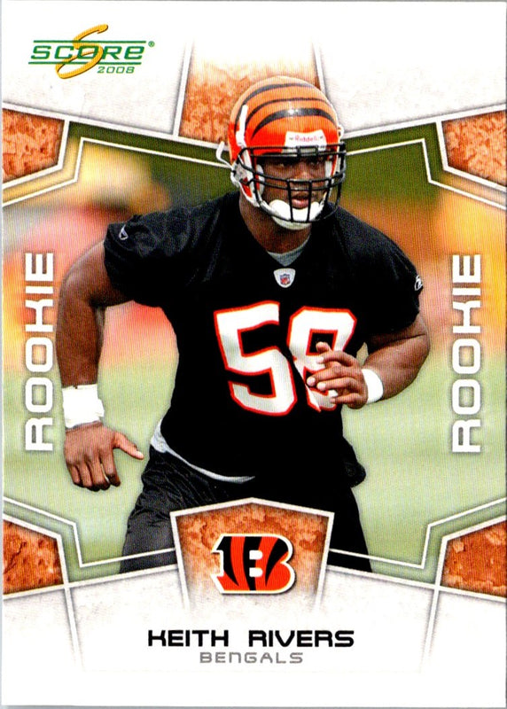 2008 Score Keith Rivers #339 Rookie