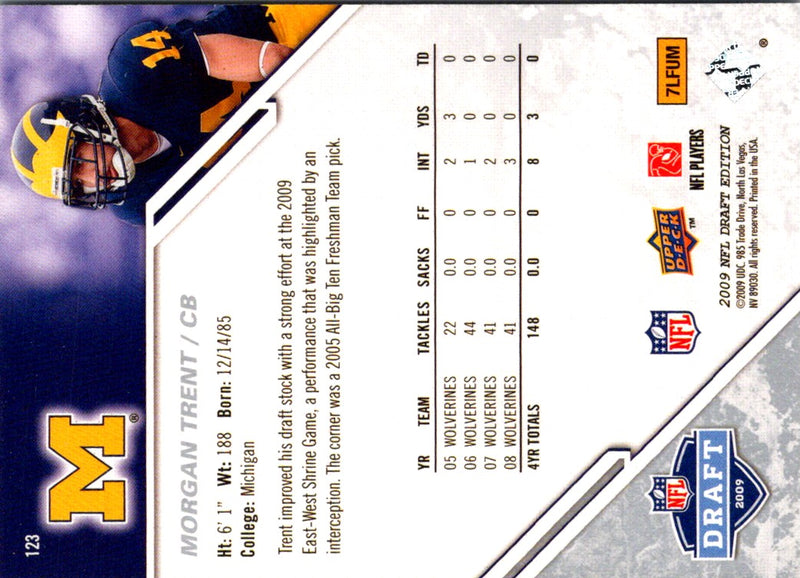 2009 Upper Deck Draft Edition Morgan Trent