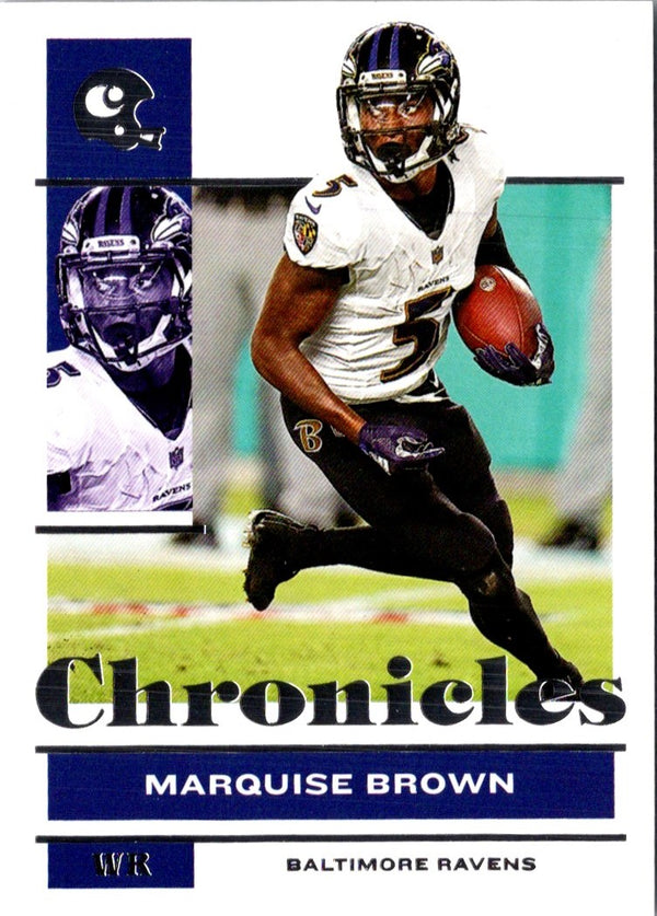 2022 Panini Black Marquise Brown #9