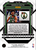 2022 Panini Prizm Blue Derrick White #12