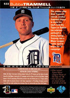 1997 Upper Deck Bubba Trammell #533