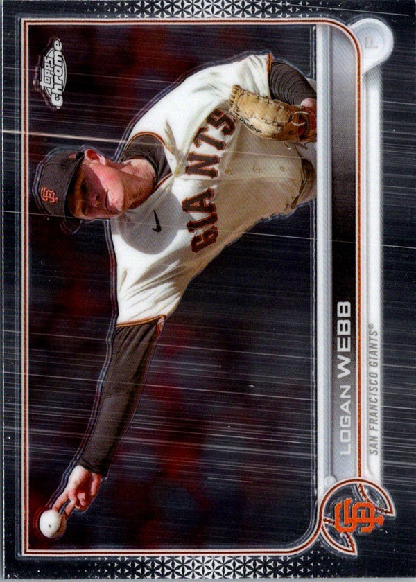 2022 Topps Chrome Update Logan Webb #USC62