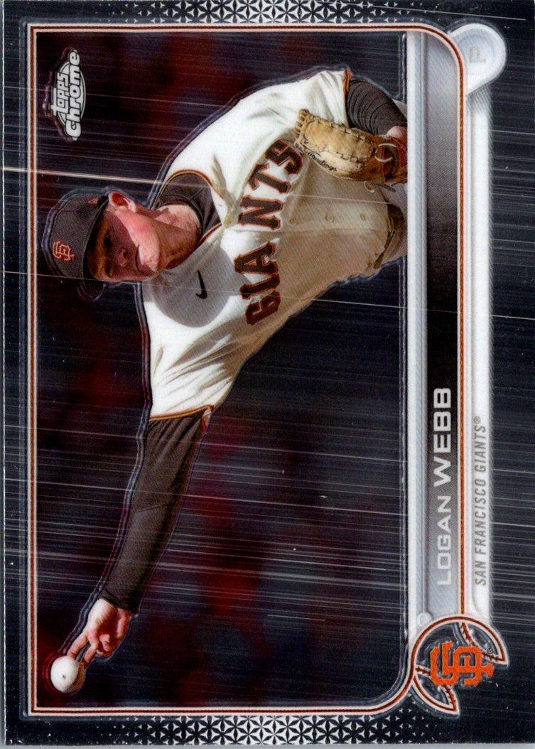 2022 Topps Chrome Update Logan Webb