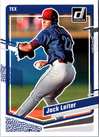 2023 Donruss Holo Blue Jack Leiter #118