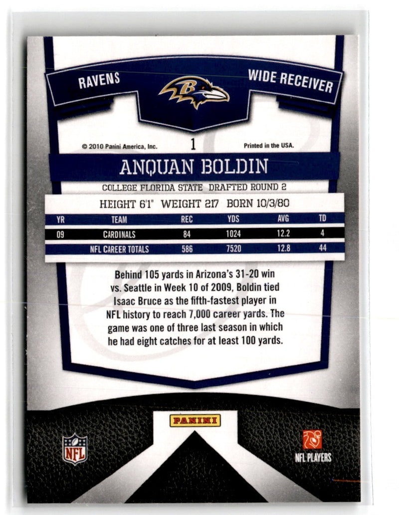 2010 Donruss Elite Anquan Boldin