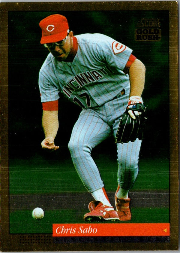 1994 Score Gold Rush Chris Sabo #360