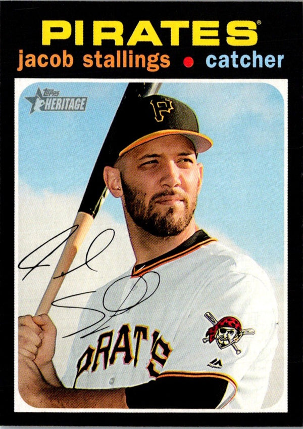 2020 Topps Heritage Jacob Stallings #221