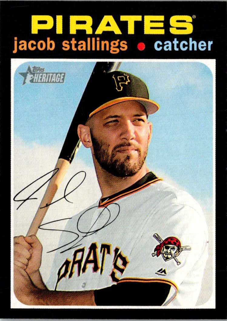 2020 Topps Heritage Jacob Stallings