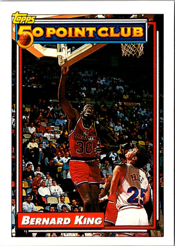 1992 Topps Bernard King #202