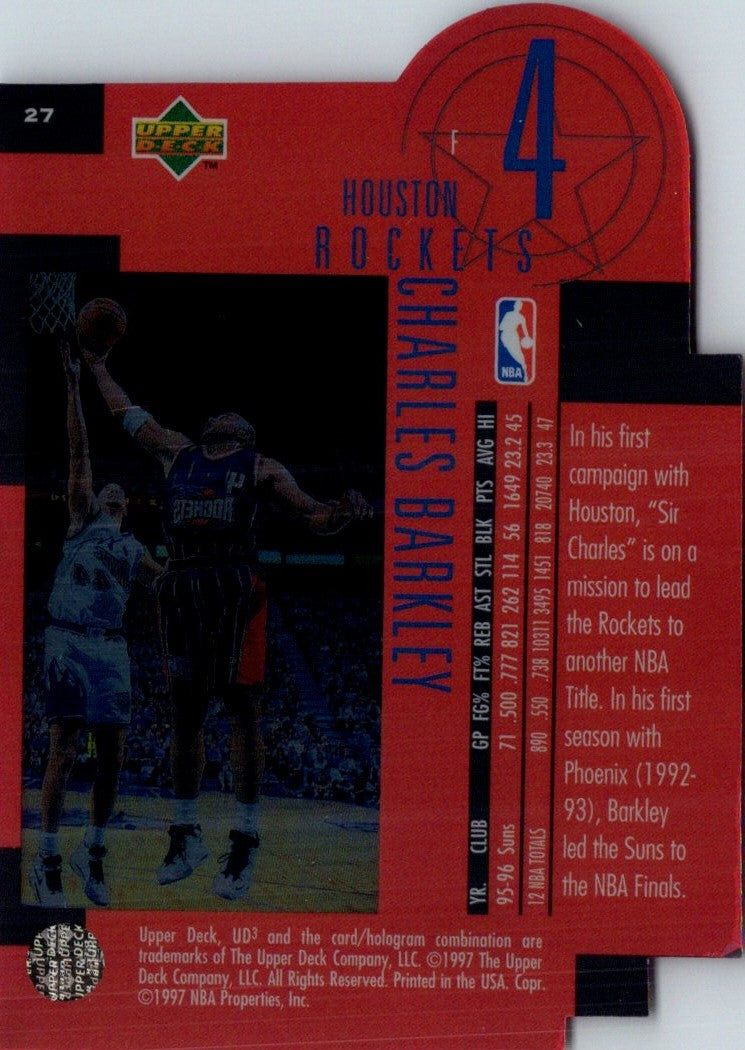 1997 Upper Deck UD3 Charles Barkley