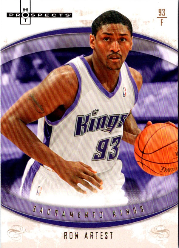2007 Fleer Hot Prospects Ron Artest #33