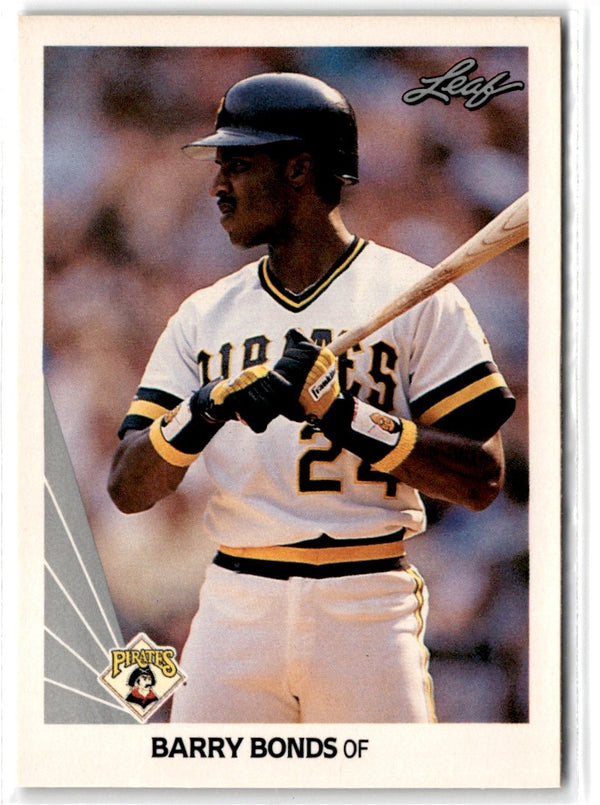 1990 Leaf Barry Bonds #91