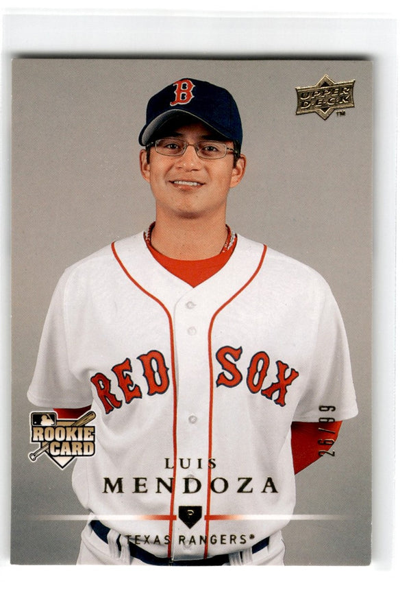 2008 Upper Deck Gold Luis Mendoza #328 /99