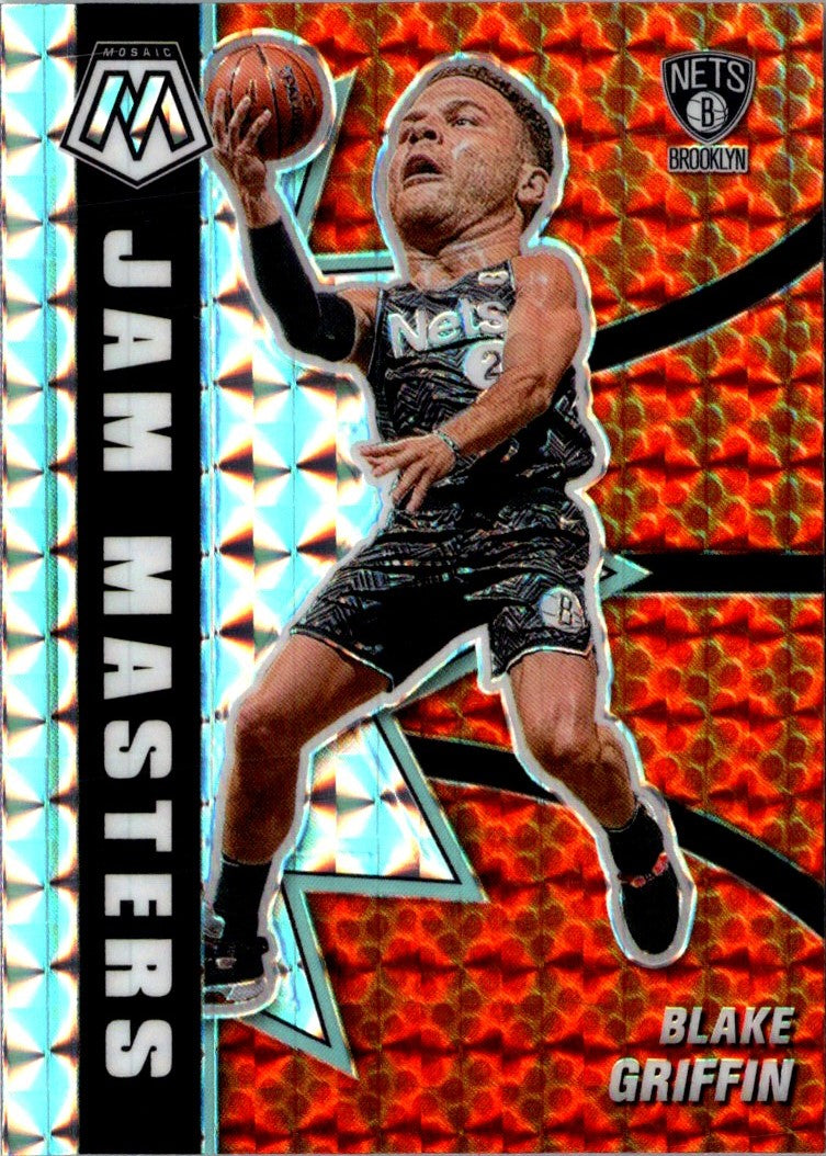 2021 Panini Mosaic Starting 5 Ben Simmons/Blake Griffin/Kevin Durant/Kyrie Irving/LaMarcus Aldridge