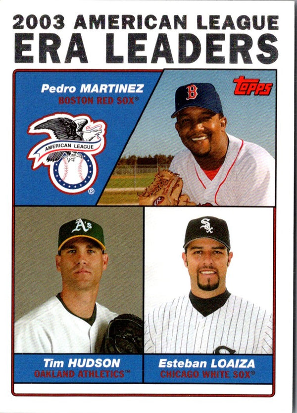 2004 Topps Pedro Martinez/Tim Hudson/Esteban Loaiza #341