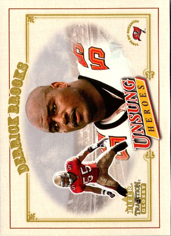 2001 Fleer Tradition Glossy Derrick Brooks #335