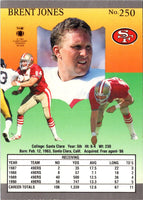 1991 Ultra Brent Jones #250