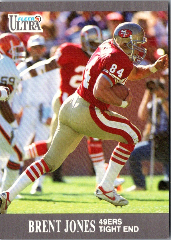 1991 Ultra Brent Jones #250