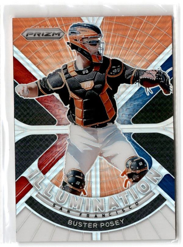 2021 Panini Prizm Illumination Buster Posey #IL-14