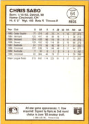 1990 Donruss Best of the NL Chris Sabo