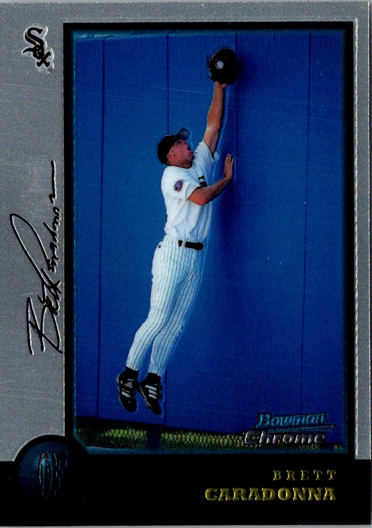 1998 Bowman Chrome Refractors Brett Caradonna