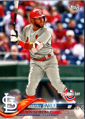 2018 Topps Opening Day Marcell Ozuna #195