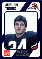 1989 Collegiate Collection Auburn Coke 580 Scott Bolton #124
